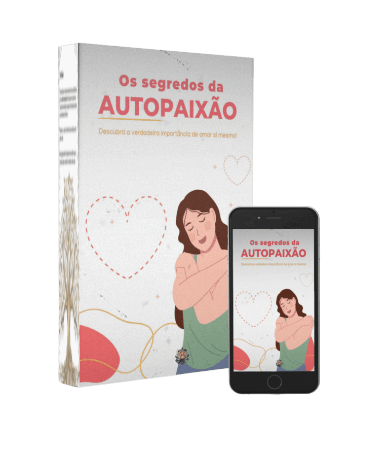 Capa 3d e Mockup Celular os segredos da Autopaixao